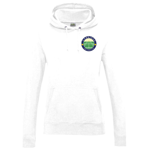 Women's Classic Club Hoodie - White Thumbnail