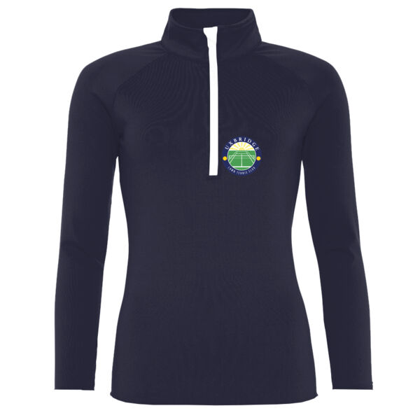 Uxbridge Lawn Tennis Club - Women's Cool 1/2 Zip Sweatshirt Thumbnail